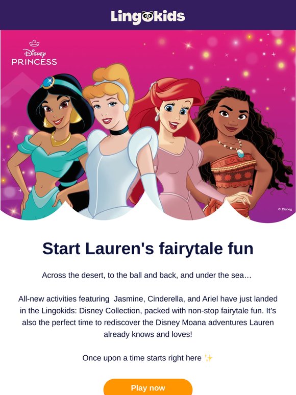 Disney Princess activities just landed 👑