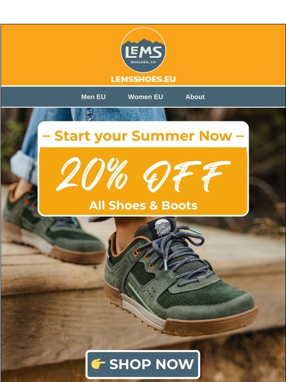 🎁 Start Your Summer Now — 20% OFF all Lems