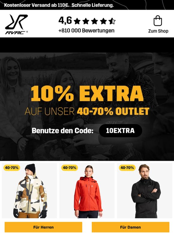 ⏳Letzte Chance: 10% extra Rabatt auf unser 40-70%-Outlet!