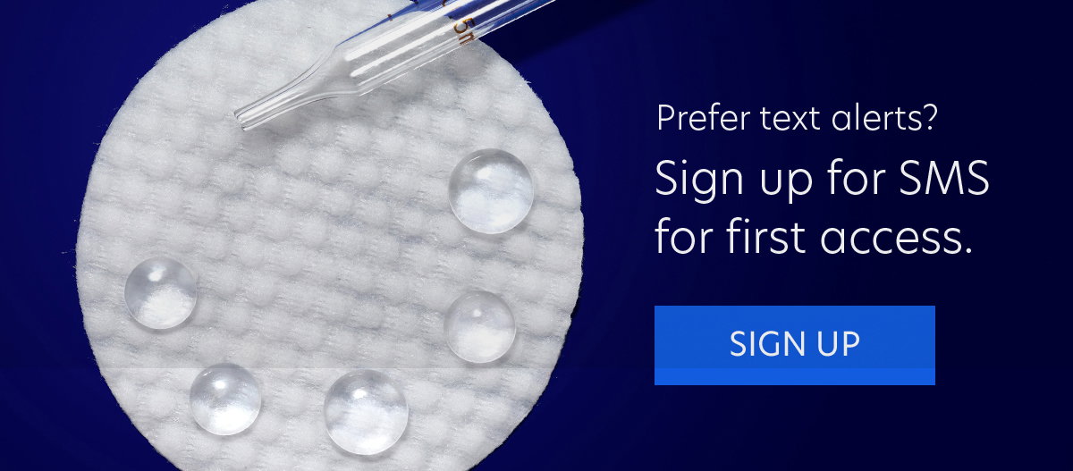 Sign up for SMS