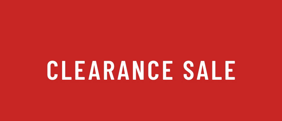 Clearance Sale