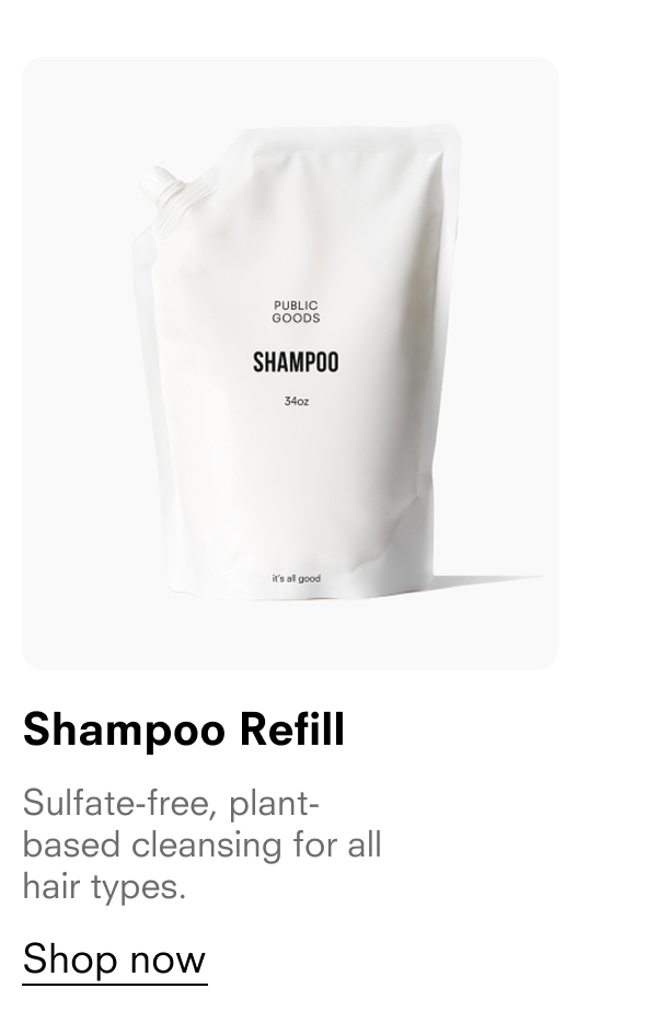 Shampoo refill