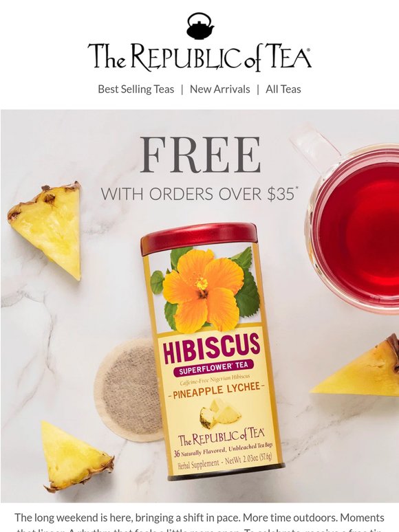 Free Gift With Orders Over $35 BEGINS TODAY!