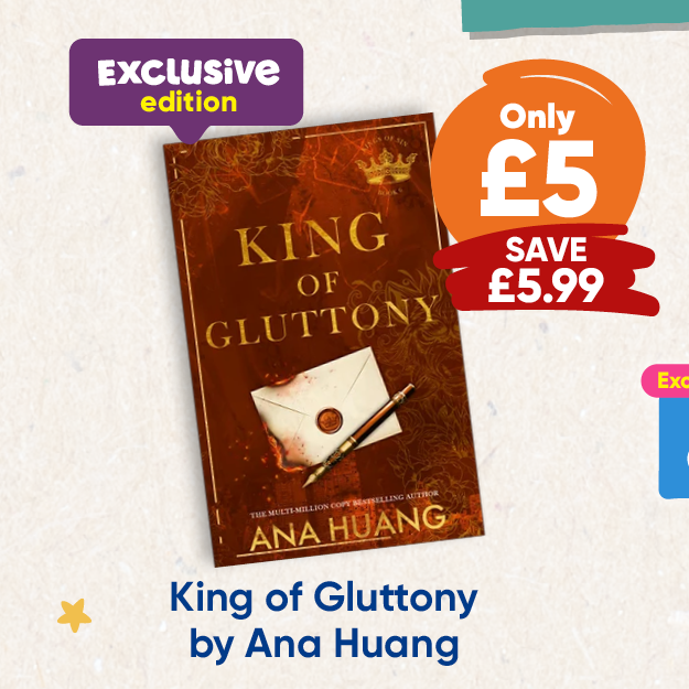 King of Gluttony: Exclusive Edition by Ana Huang only £5 save £4.99