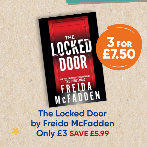 The Locked Door by Freida McFadden only £3 3 for £7.50