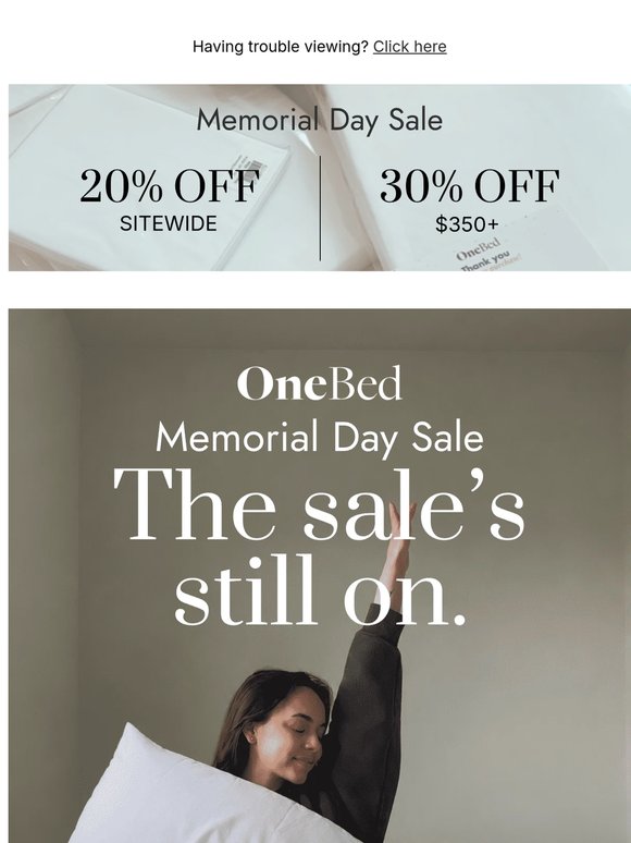 30% off Is Still Live