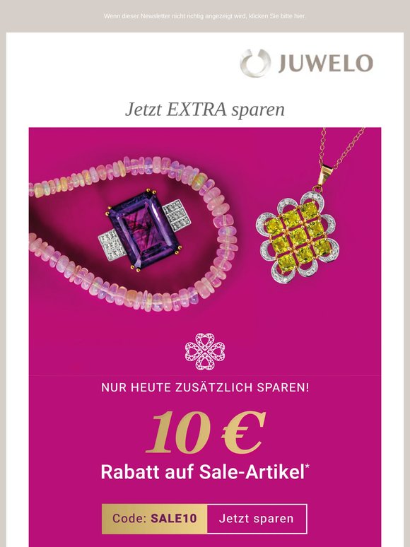 % 10€ EXTRA RABATT im Vorfreude Sale %
