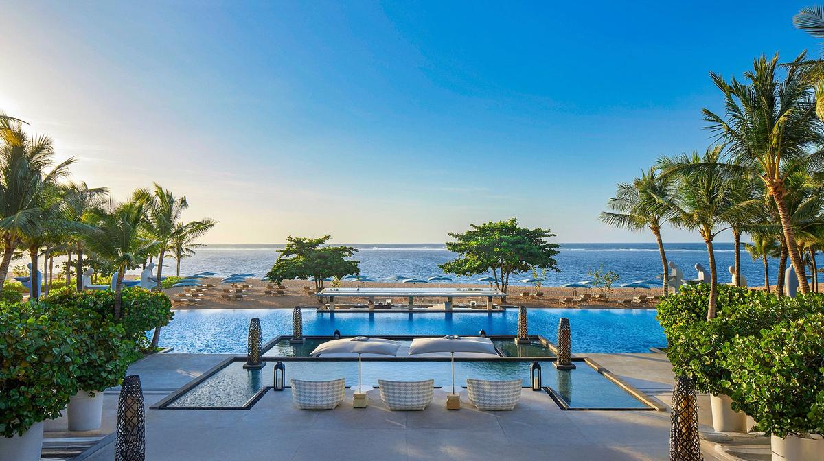 Bali Icon: Nusa Dua Bestselling Oceanfront Paradise with Daily Breakfast, Nightly Dinner & Beach Club Access