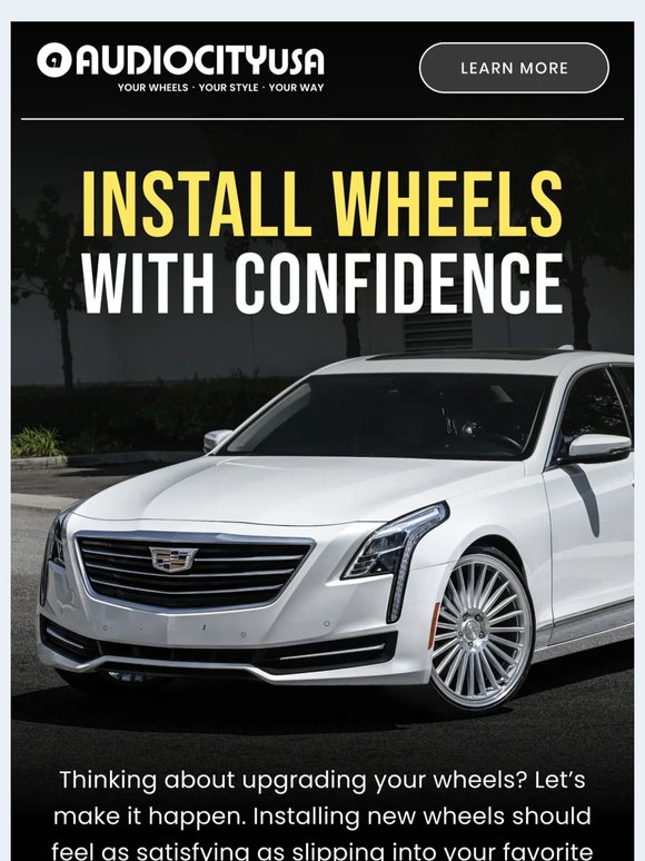 Want New Wheels? Here’s How to Install Them Like a Pro