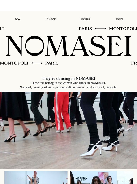 They are dancing in NOMASEI 💃
