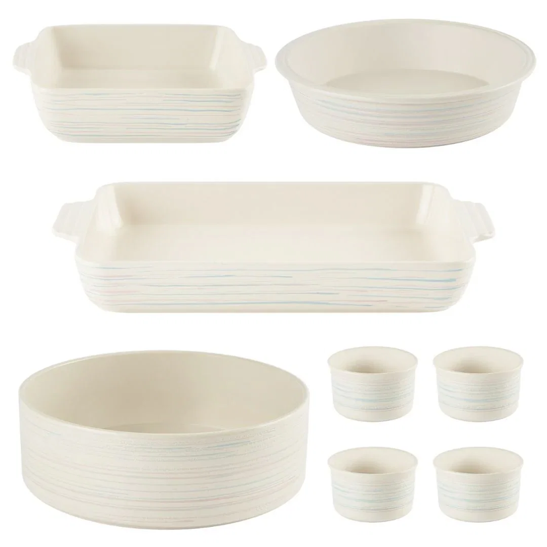 Image of Pyrex® 8-Piece Ceramic Bakeware Set