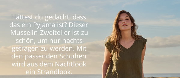 Hättest du gedacht, dass das ein Pyjama ist? 