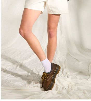 Short Boyfriend Stoned - Vintage White
