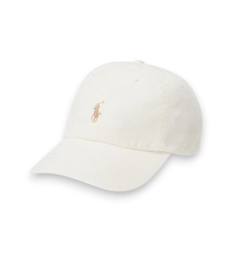 La icónica gorra Ball de chino de algodón blanco roto