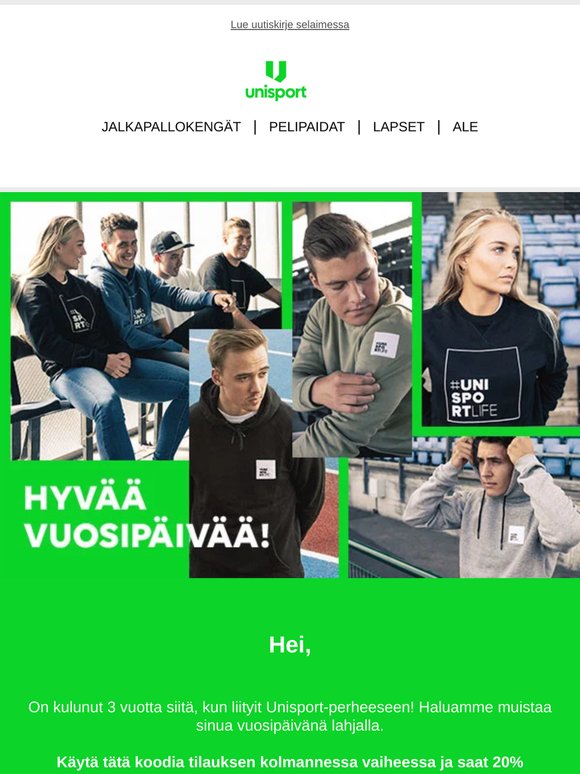 Aktivoi alekoodisi tänään!