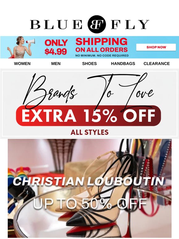 EXTRA 15% OFF Designer Favorites for Memorial Day