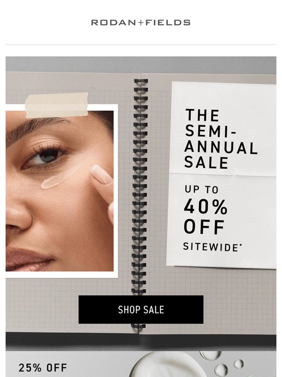 Hurry, save up to 40% off sitewide