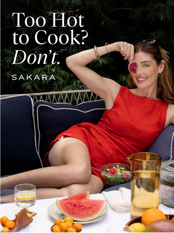 It’s About to Be “Too-Hot-to-Cook” Season
