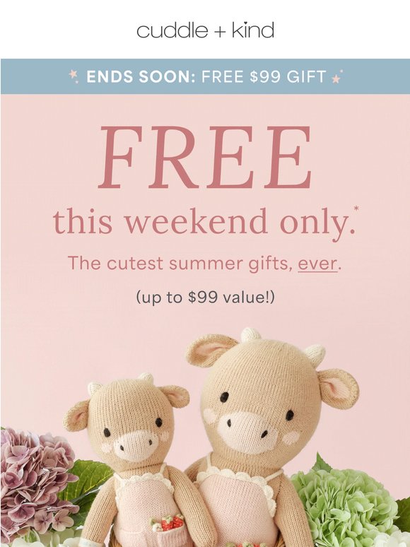 the cutest summer gift is FREE 🌞