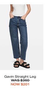 GAVIN 1999 STRAIGHT LEG JEAN MID INDIGO