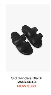 SID SANDALS BLACK