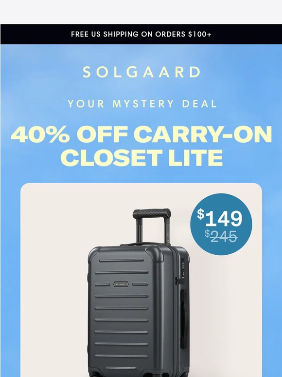 Carry-Ons From $149