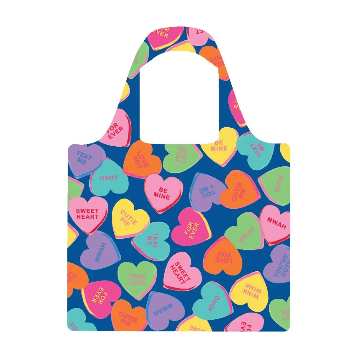 Image of Candy Heart Reusable Shopping Bag
