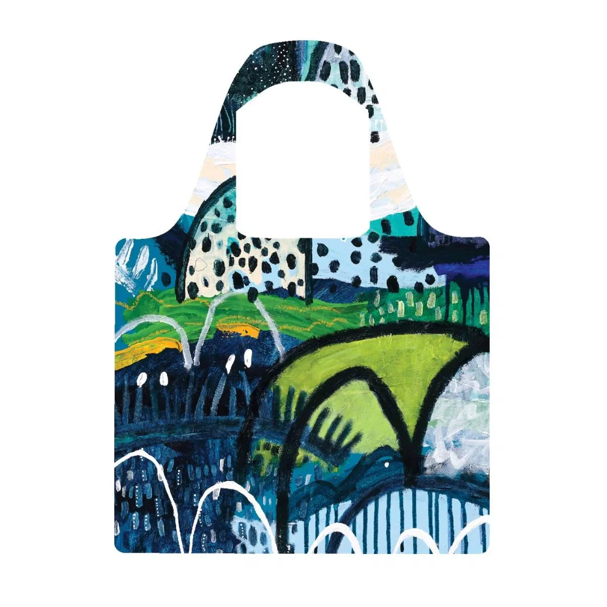 Image of Summer Rain Reusable Shopping Bag