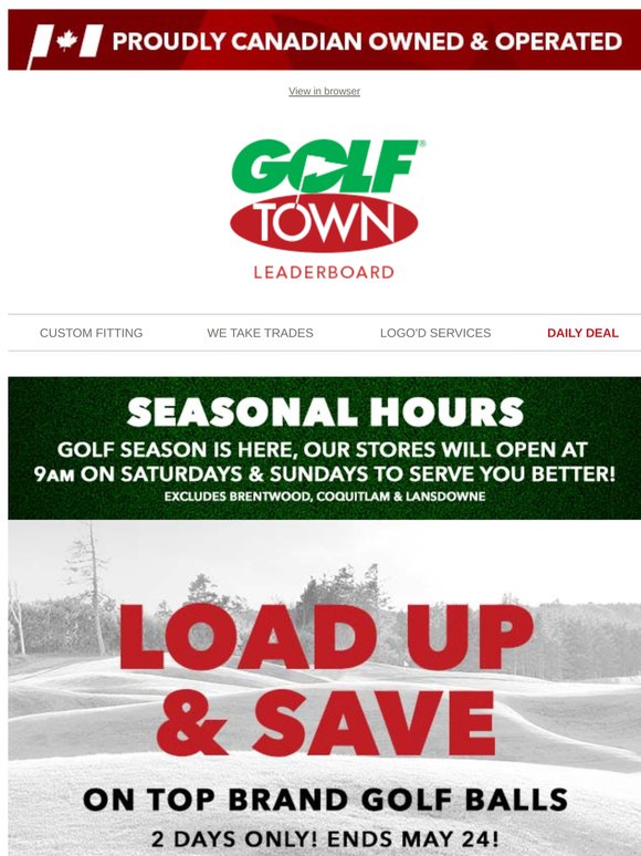 Save Big On Top Brand Golf Balls