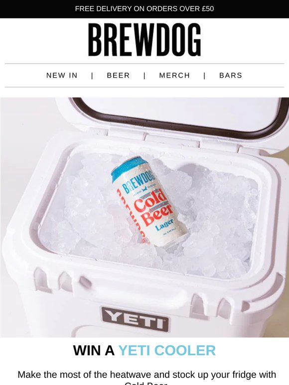 Heatwave incoming. Time for Cold Beer.