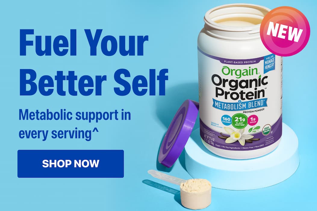Shop Orgain Protein Powder + Metabolism