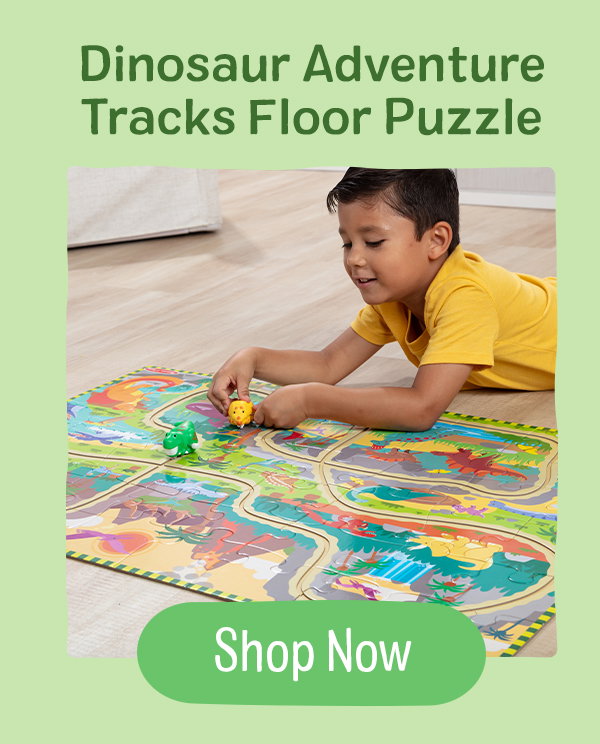 Dinosaur Adventure Tracks Floor Puzzle