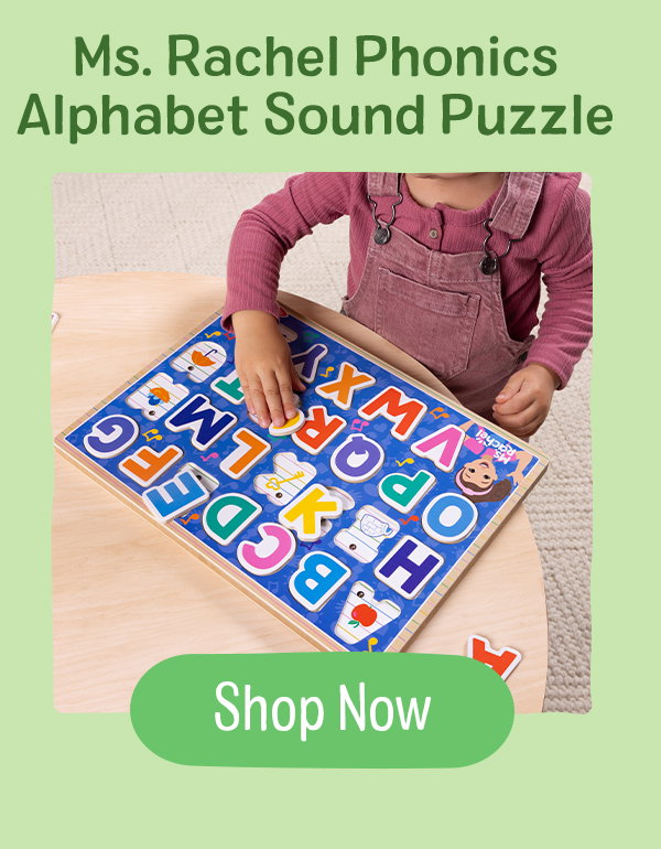Ms. Rachel™ Phonics Alphabet Sound Puzzle 