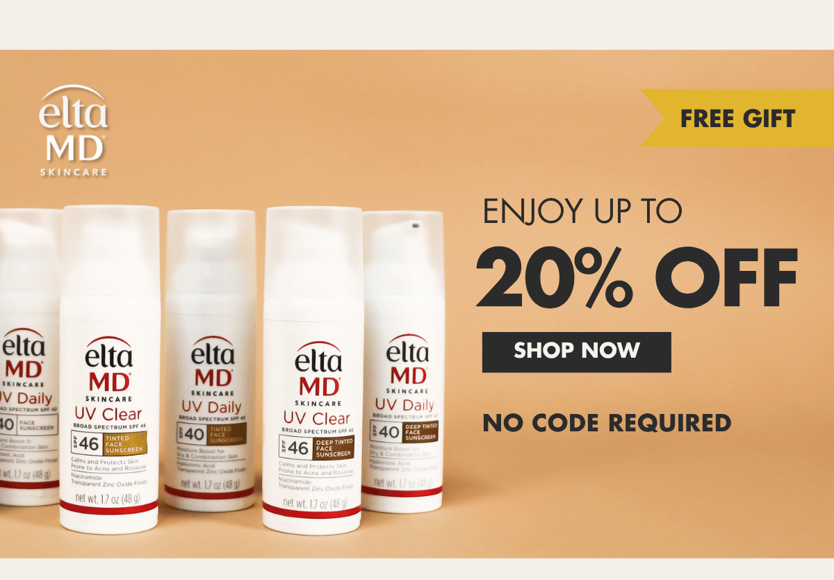 Enjoy EltaMD up to 20% Off. No Code Required