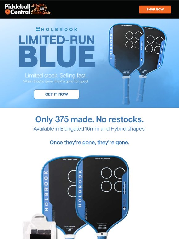 💙 Limited-Run Blue Holbrook Fuze