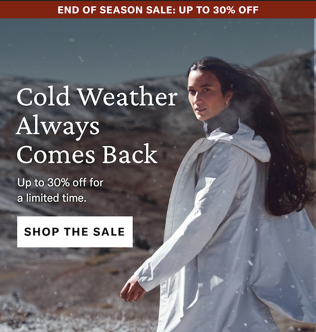 Up to 30% off for a limited time - Shop the sale