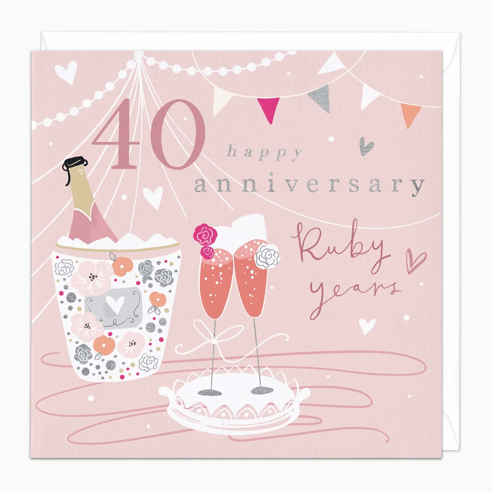 Image of H301 - 40 Years Anniversary Card