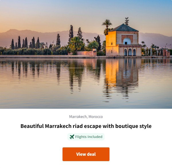 Beautiful Marrakech riad escape with boutique style