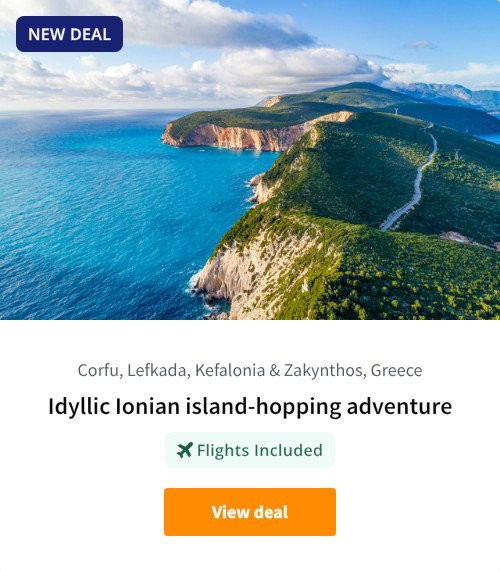 Idyllic Ionian island-hopping adventure