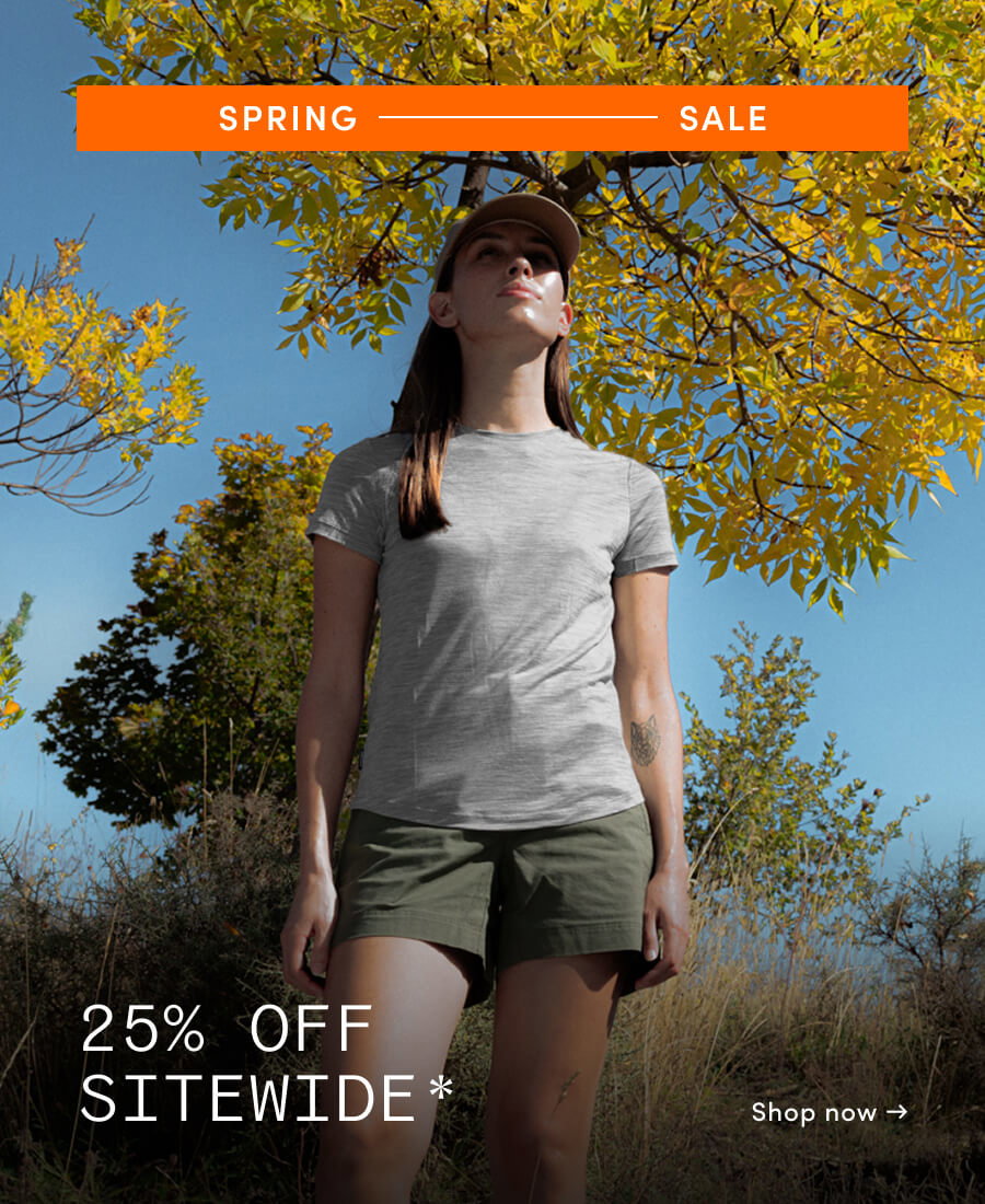 Spring Sale - Save 25% sitewide - Ends soon