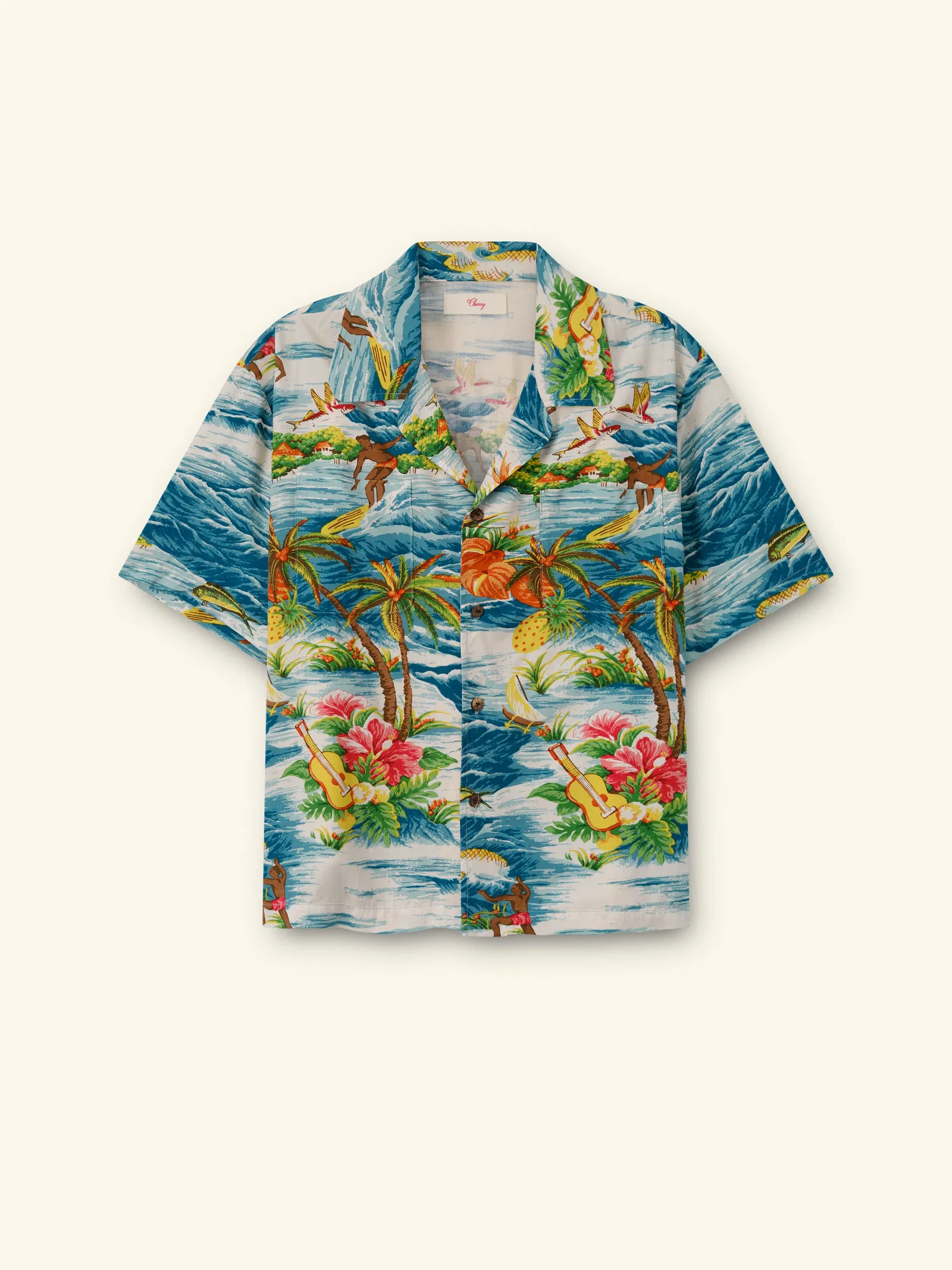 Image of Hawaiian Vacation Shirt (Blue)