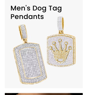 Men's Dog Tag Pendants
