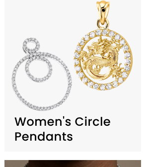 Women's Circle Pendants 