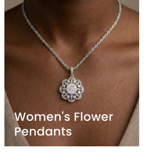 Women's Flower Pendants