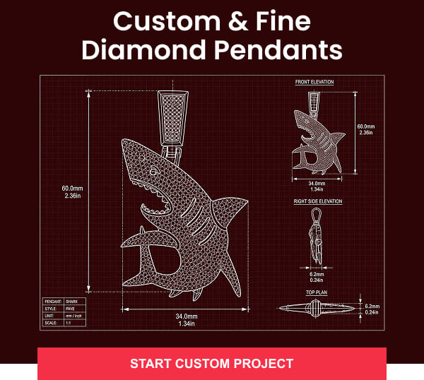 Custom & Fine Diamond Pendants
