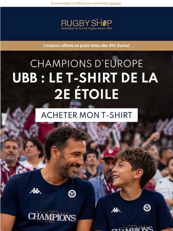 L’UBB est championne d'Europe à nouveau !