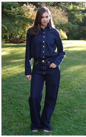 JAG Carrie Slouch Jean Raw Wash