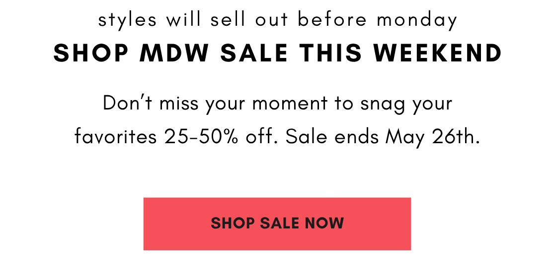 Shop before styles sell out