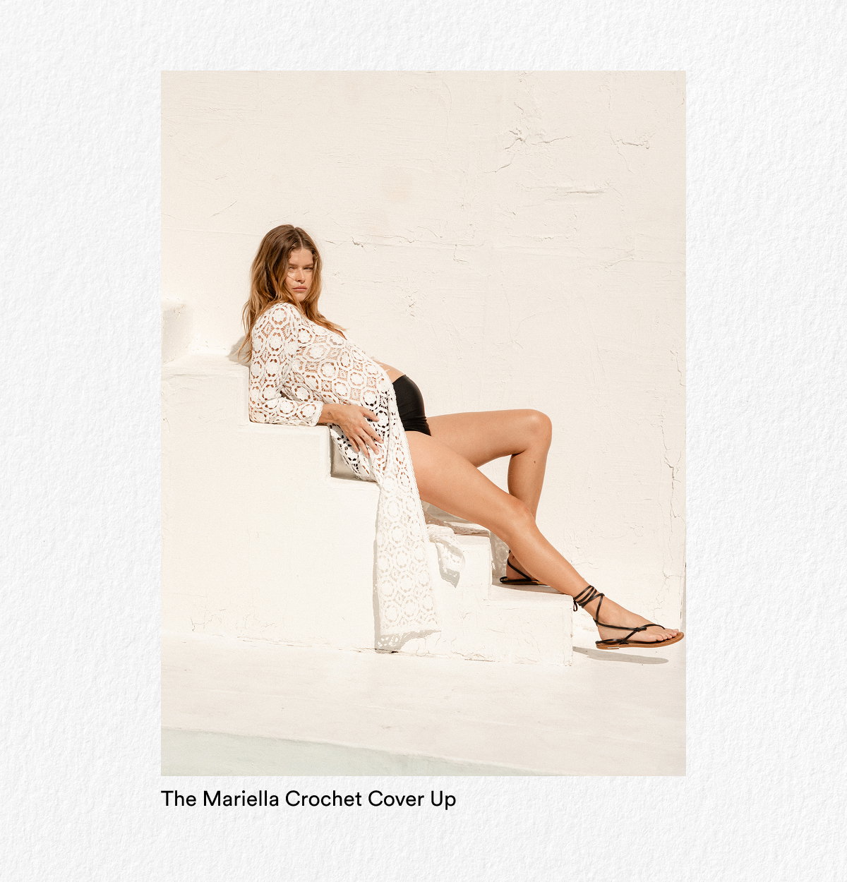 The Mariella Crochet Cover Up