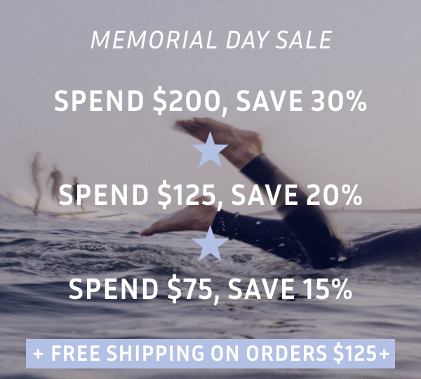 Memorial Day Sale - Shop + Save